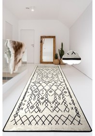 Resim Chart Ekru Yolluk 100X300 Cm Kesme Yolluk 