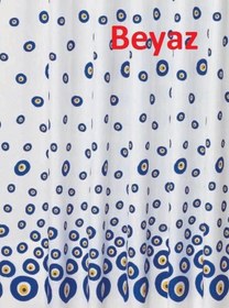 Resim Zethome Çamaşır Makinesi Örtüsü Nazar Boncuklu 3795 Çok Renkli 