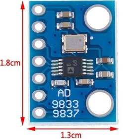 Resim Ad9833 Sinüs Kare Ve Üçgen Sinyal Jeneratör Modülü Spı 0.1hz-25mhz 28 Bit 