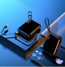 Resim Ixtech Ix-pb024 10.000 Mah Powerbank Kablosuz Şarj Cihazı 22.5w Siyah Siyah 