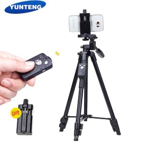 Resim Yunteng Vct 5208 Kumandalı Telefon Tripod 125 Cm 