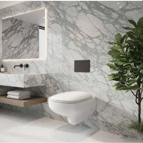 Resim Bocchi - Fenice Asma Klozet Parlak Beyaz, Kapak Hariç - 1166-001-0128- Diğer 