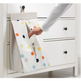 Resim IKEA bebek bezi torbası, çok renkli, 30x52x22 cm 