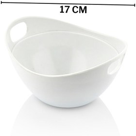 Resim ÖzSa Home 12 Adet Kırılmaz Gondol Salata Kasesi Otel Kafe Lokanta Restoran Ev Için Melamin Kase Freya 