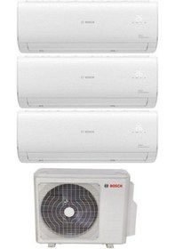 Resim Bosch Multi Split Inverter Klima 36000 BTU 1 Dış + 3 İç Ünite (12 + 12 + 18) 