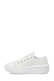 Resim U.S. Polo Assn. CLEME TEX JR 5FX Beyaz Kız Çocuk Sneaker 