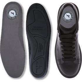 Resim Black Deer N20 Yumuşak Ortopedik Tabanlığı,Rahat Tabanlık,Konfor Tabanı,Darbe Emici,Erkek,Kadın, Gri 
