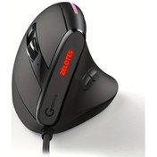 Resim Globalbloom Jomaa Ergonomik Dikey Rgb Gaming Mouse 9 Tuşlu Usb Kablolu Siyah Optik Hareket Algılama - 