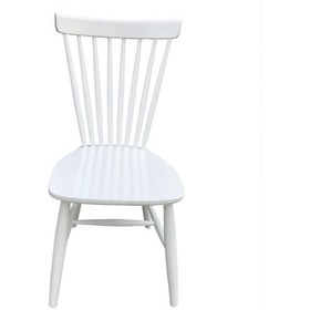 Resim Bengimobilya Sandalye Midilli Model Kayın Torna Retro Ayak Kafes Sırt Parlak B 