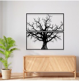 Resim Metal Duvar Aksesuarı Yaşam Ağacı Metal Tablo 