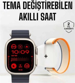 Resim Akıllı Saat Yeni Nesil Sesli Asistan Uyku Ve Sağlık Takibi Adımsayar 