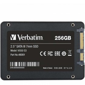 Resim VI550 S3 256 GB 550-460 MB/s Sata 3.0 SSD 