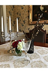 Resim Paşabahçe Gold Pramıt Dekorlu 6 Adet Ayaklı Bardak Kadeh Su Bardağı Şeffaf 