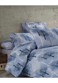 Resim 1 Top 30 Metre Nevresimlik Çarşaflık Metrelik Kumaş Turkuaz 