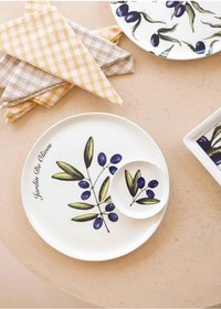 Resim The Mia Olivos Servis Tabağı 30 Cm Ovs0005 Çok Renkli 