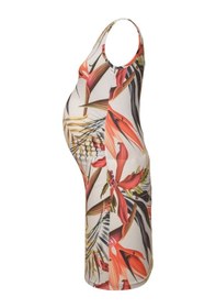 Resim Msm Luvmabelly Maternity 5004 Çiçekli Hamile Elbise 