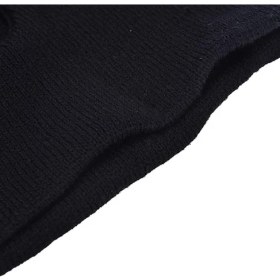 Resim Axe Sportswear Siyah Kışlık Triko Örme Tek Gözlü Kar Maskesi Balaclava 