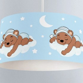 Resim instababyrooms Çocuk Odası Dijital Baskılı Dekoratif Sarkıt Avize Model 108 