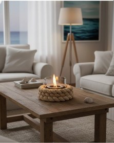 Resim Reyo Stove Akik Masaüstü Bioethanol Şömine 