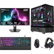 Resim Dragos DRX7651 Ryzen 7 5700X 32GB 1tb Nvme 8gb RTX5060 27 Inç 200Hz 1ms Oyuncu Hazır Sistem 