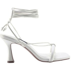 Resim Nine West Kenay2 3fx Beyaz Kadın Comfort Sandalet Beyaz 