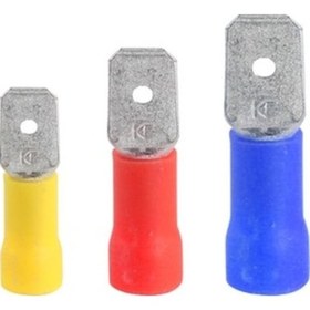 Resim Faston Erkek Terminal Ebat0,8x6,35 Kablo Kesiti 0,5-1,5mm 200adet 