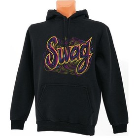 Resim Swag Baskılı Sweatshirt Sarı 