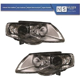 Resim Volkswagen Passat B6 Far Sağ-Sol Xenon+Beyin 2006-2009 