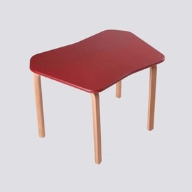 Resim KYS Design Çocuk Masası, Dikdörtgen Şeklinde, Naturel Rengi, Kırsal Rustik Stil, 69x49x47 cm, Kullanım Alanı: Oyun, Çalışma 