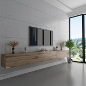 Resim Myniture Duvara Monte Tv Sehpası Çırağan S6108-3 