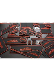 Resim DK Tuning Mondeo 2013 - 2016 Araç Içi Silikon Kaymaz Ped Kaplama Seti 