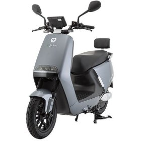 Resim E-mon Moneta Elektrikli Motosiklet Gri 