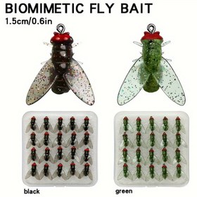 Resim 20 Parça Fly Fishing Yumuşak Yem Seti - Yüksek Kaliteli Yapay Sinekler için Fly Bağlama - Tuzlu ve Tatlı Su Balıkçılığı İçin İdeal, Yavaş Batan Gerçekçi Böcek Cazibeleri 