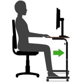 Resim Yükseklik Ayarlı Laptop Sehpası Ve Çalışma Masası - Ceviz A3 Ceviz 