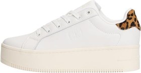 Resim Tommy Jeans Kadın Tjw Flatform Leopar Sneaker En0en02930 Düşük Üst 