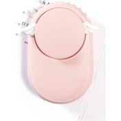 Resim YKD Store USB Şarj Fanı Fırçasız Asılı Boyun Mini Sling Lazy Fan (Angel Pink)(Yurt Dışından) 