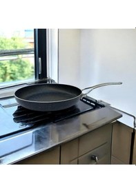 Resim Tuna House Granit Kapaksız Tava 28 Cm Siyah 