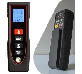 Resim Texta MTR60 Klipsli Lazerli Mesafe Ölçer 60 Metre 