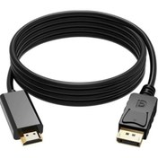 Resim MOLIX 3 Metre Displayport To Hdmı Kablo 3m Dp Hdmı Displayden Hdmı Çevirici Kablo 