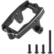 Resim Trx4m 1/18 Rc Paletli Araç Yükseltme Parçaları Aksesuarları Siyah İçin Pirinç Servo Montajı 9739 