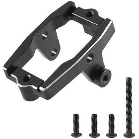Resim Trx4m 1/18 Rc Paletli Araç Yükseltme Parçaları Aksesuarları Siyah İçin Pirinç Servo Montajı 9739 
