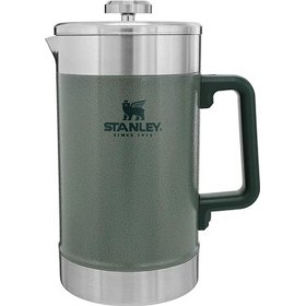 Resim Stanley Klasik Stay Hot French Press 1.4 Lt Yeşil Siyah - Yeşil 