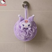 Resim 1 Adet Sanrio Kuromi & Cinnamoroll Banyo Topu - Yumuşak Peelingli Duş Süngeri, Sırt Temizleme için Sevimli Karakter Tasarımı, Düğün Hediyesi, Banyo Aksesuarları, Cilt Bakım Rutini, Eğlenceli Stil, Nazik Peeling, Güzellik Tutkunları İçin 