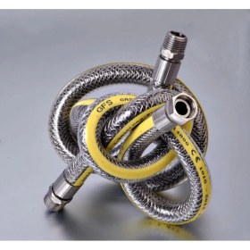 Resim Hayat Store Ocak Fırın Doğalgaz Bağlantı Fleksi Extra Korumalı Hortum 2 Metre ( Lisinya ) 