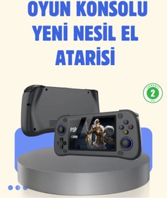 Resim shopwave 4.3 İnç IPS Ekranlı Taşınabilir Oyun Konsolu 64GB 10000 Oyun 