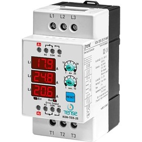 Resim Tense Kon-Ter-25 Dijital Kontaktör Ve Termik Röle 25A 11Kw 1A-25A (526199997) 