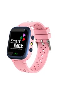 Resim Smartberry Z5 Lbs Konumlu Akıllı Çocuk Takip Saati Sim Kartlı Arama, Kameralı, Gizli Dinleme Özellikli - Pembe 