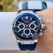 Resim Ferrucci 41 Mm Kasası Metalik Kordonu Lacivert Renk Göstergeleri Aktif Erkek Kol Saati 