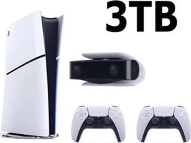Resim Playstation 5 Slim Dijital Edition 3 TB +2.Dualsense+PS5 KAMERA 