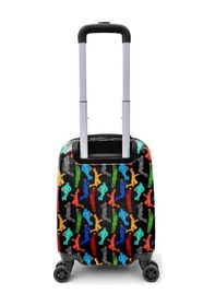 Resim Coral High Kids Siyah Basketbol Desenli Çocuk Valizi 16745 